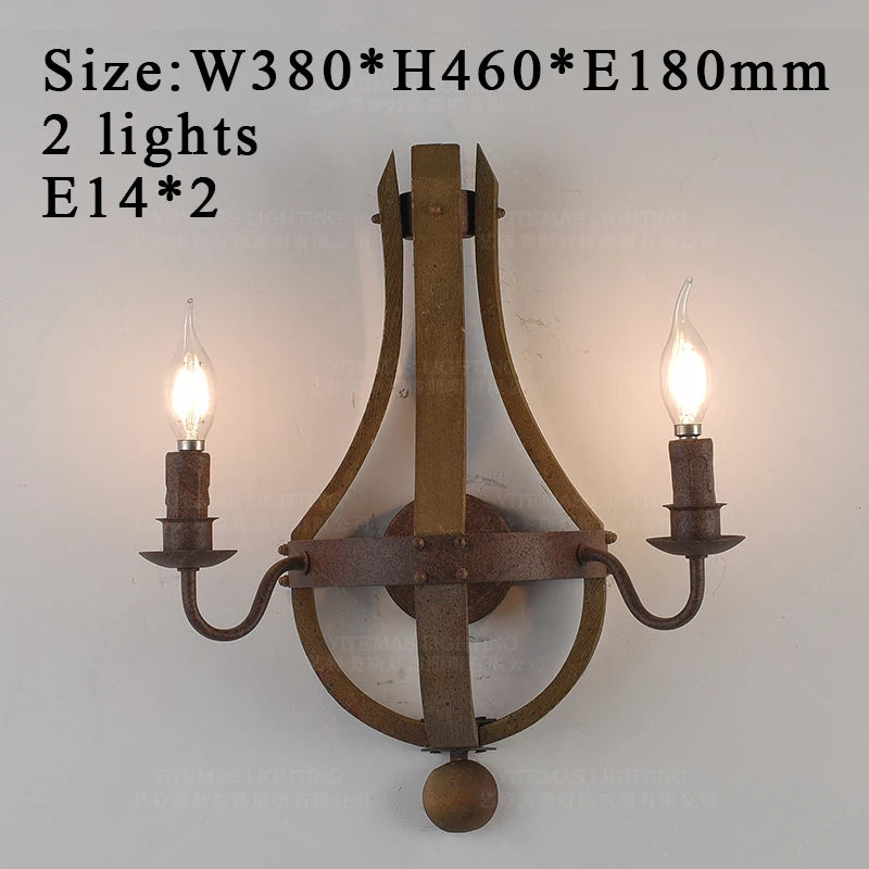 chandelier rustique bois marron vieilli 12 lumières suspension industrielle