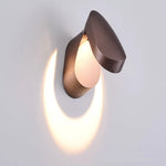 lampe murale moderne mur applique øillets noir bronze gris blanc