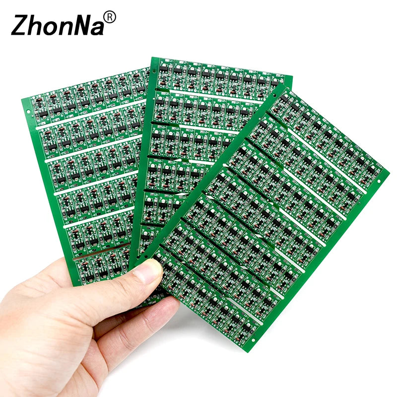 circuit imprimé électronique vert composants led 17mm 9mm opacité pcb constante tension 350mA