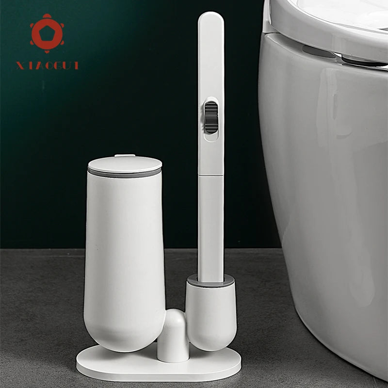brosse wc blanche moderne brosse usage unique base plate minimaliste set 120 têtes brosse