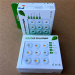 éclairage led mini downlight blanc moderne 12v 1w opaques câbles