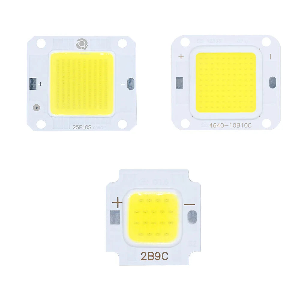 puce led cob haute puissance blanc chaud projecteur ampoule diy électronique composants électronique