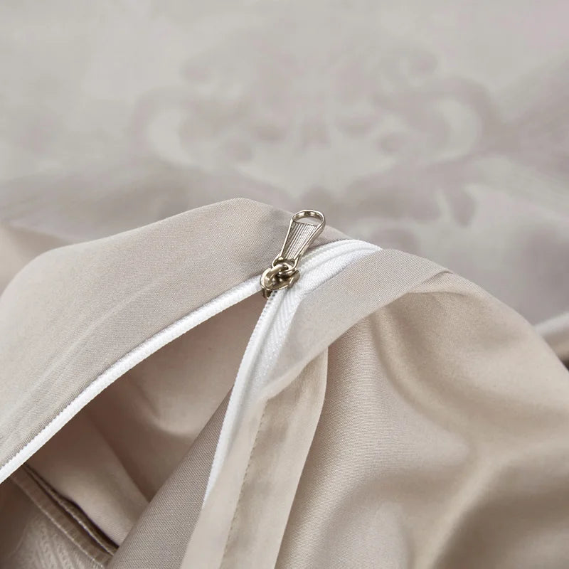 Ensemble de literie vintage jacquard 4 pièces