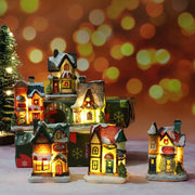 Décorations lumineuses de Noël pour maison - Veilleuse chambre avec batterie - Ornements intérieurs festifs
