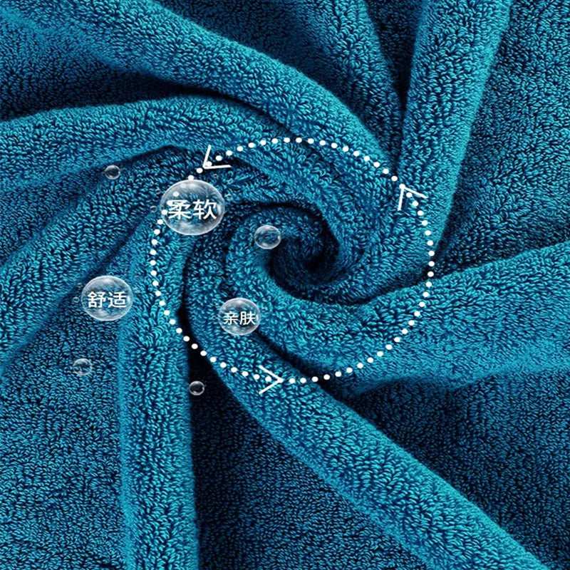 serviette bain coton rapide bleu marine rayures moderne grande taille lavable