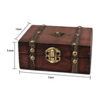 Intérieur de la boîte à bijoux montrant les compartiments de rangement