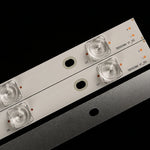 plaque led transparente blanche moderne connecteurs fixations téléviseur blanc