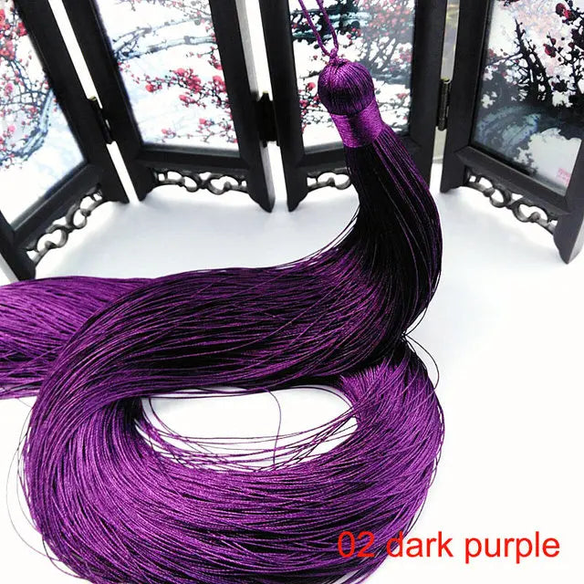 pompon frange décoratif soie rideaux couture artisanat accessoire décoration maison classique