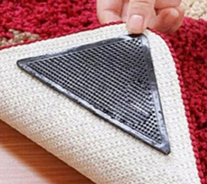 protections angulaires tapis silicone réutiliables adhésives texturées nid d'abeille noir rouge beige utilitaires maison