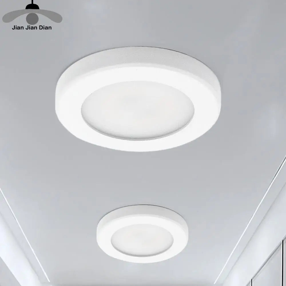éclairage intérieur spot lumineux blanc moderne 3w 5w 7w cold warm câble fixe chambre