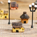 lampe miniature artificielle noire décoration maison bricolage artisanal classique moderne chambre