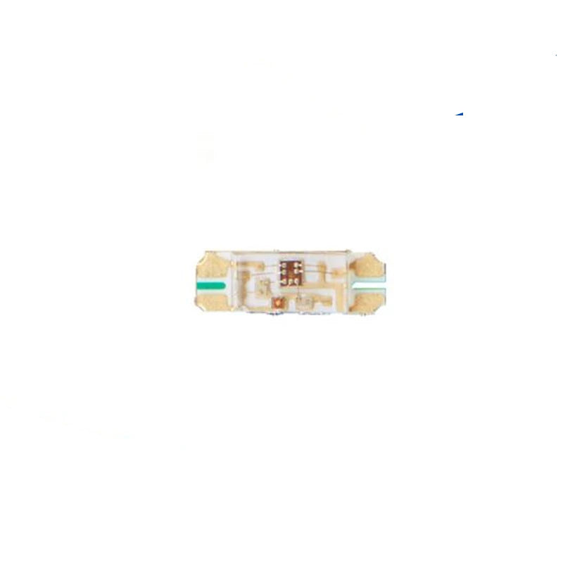 bande lumineuse led smd polychrome 3210 pixels adresseable tech gris doré vert