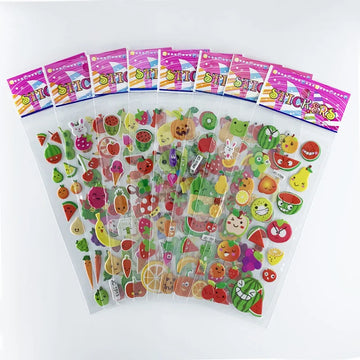 stickers animaux mignons cartoon multicolores décoration carnet notes scrapbook enfants adolescents