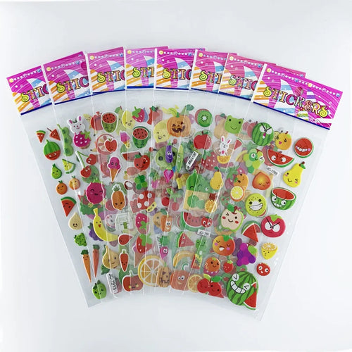 stickers animaux mignons cartoon multicolores décoration carnet notes scrapbook enfants adolescents
