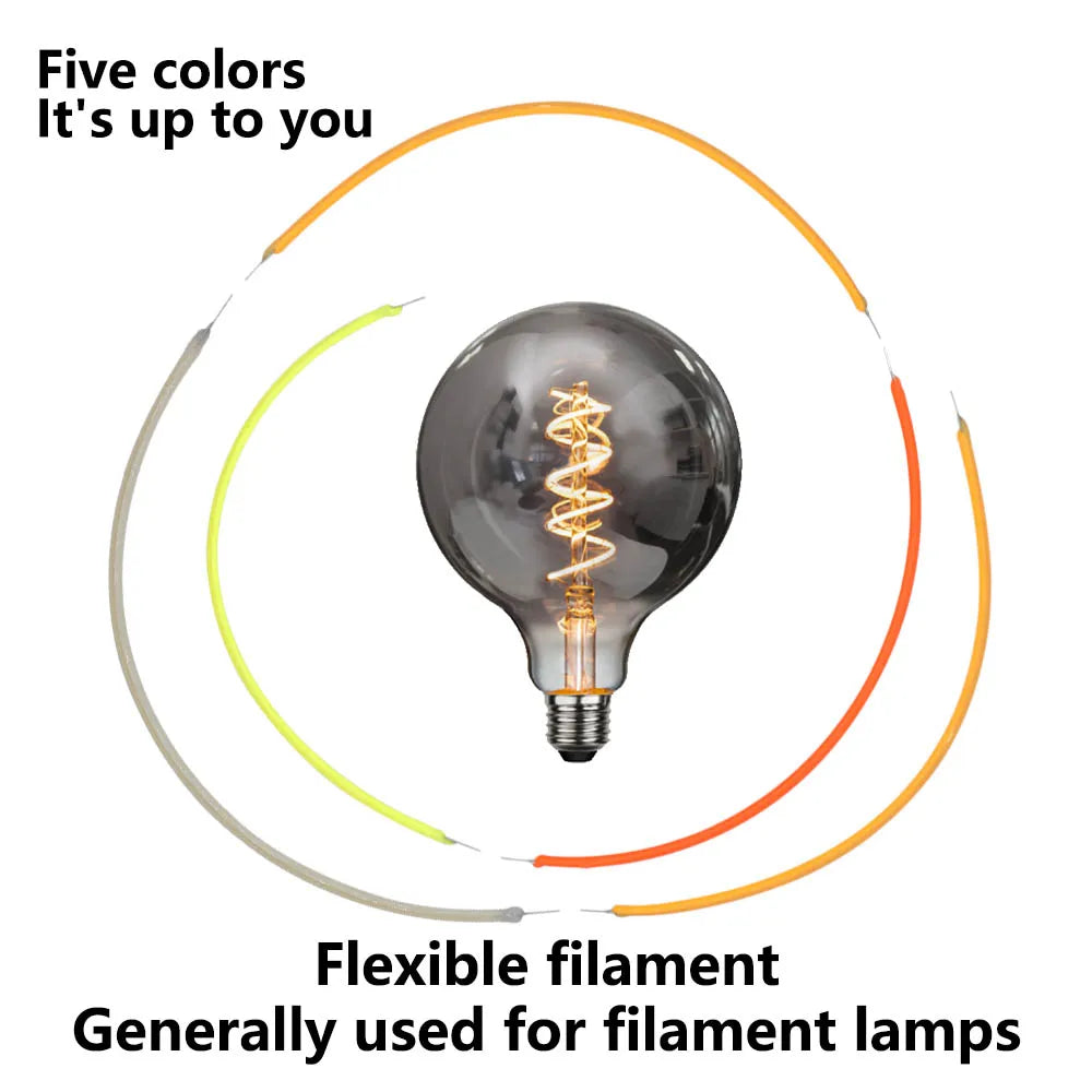 décoration led flexible 130mm jaune rouge vert bleu blanc moderne minimaliste