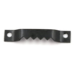 clips fixation or noir rayures horizontales modernes suspension murale