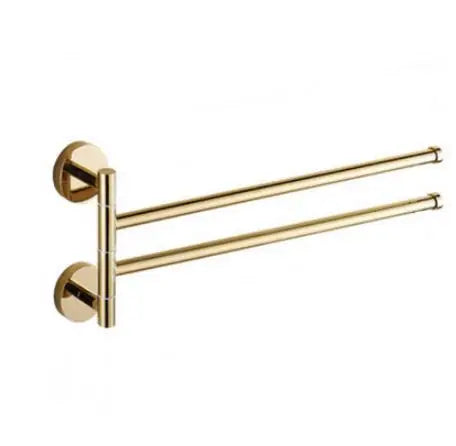 porte serviettes mural or quatre barres moderne serviettes bain multicolore fixations murales minimalistes