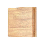 lampe murale moderne bois naturel clair éclairage quotidien chambre cuisine salle manger fixée mur