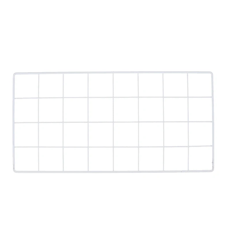 panneau decoratif grille metallique noir blanc minimaliste deco mur photo affiche supportobjetartificialflowersboulesrouges