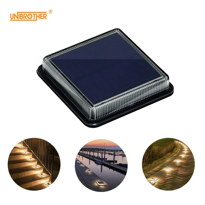 Lampe solaire LED extérieure imperméable pour jardin Ombre Interieur
