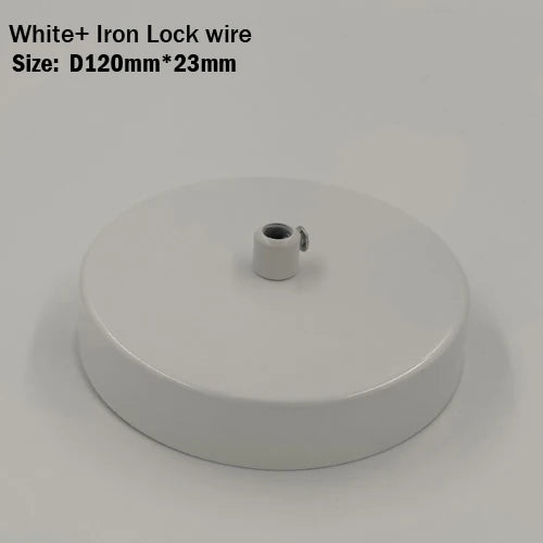 disque suspension moderne blanc noir pendaison lampe mur chinois porte