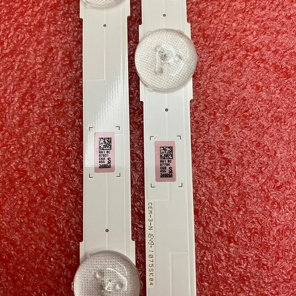 bande lumineuse led blanc ronde translucent moderne adhésif connecteurs boutons fixations