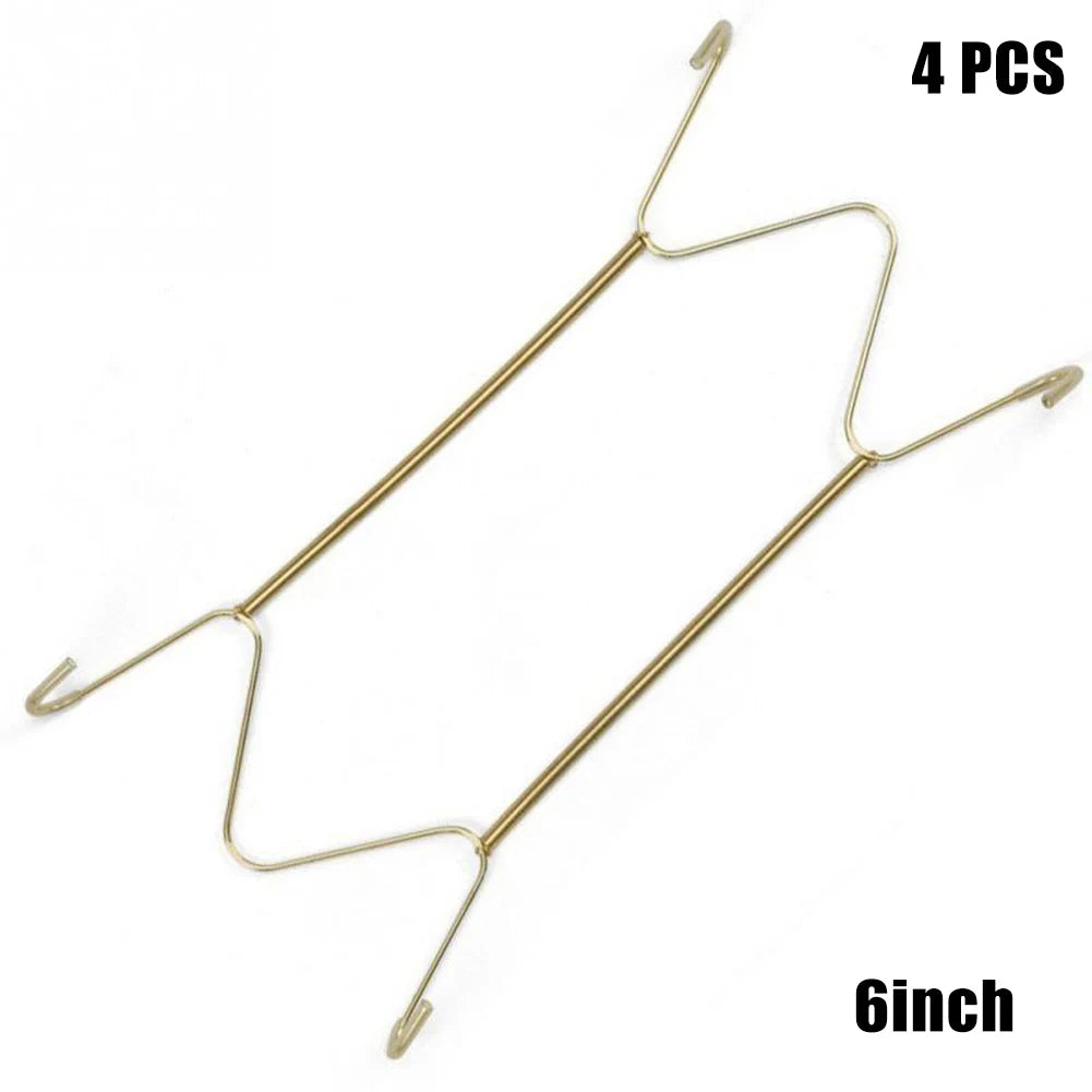 crochet mural doré moderne 10 12 pouces support assiettes décoration fixations