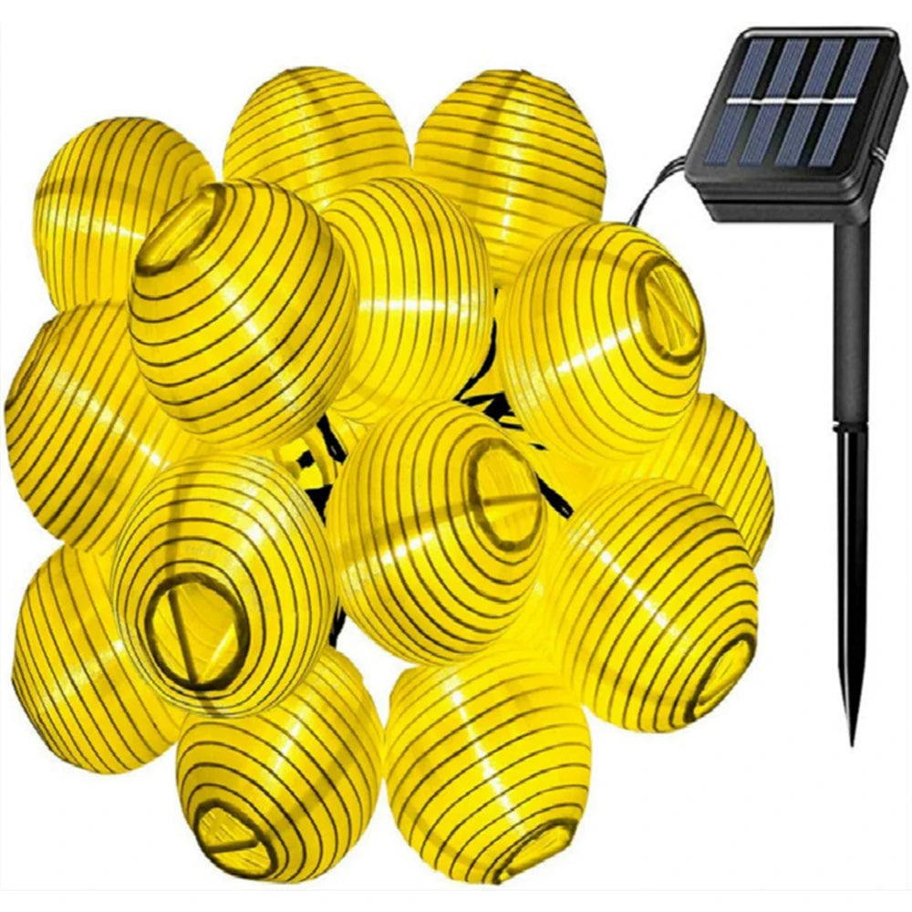 guirlande lumineuse solaire 10 led 20 led 30 led multicolore moderneextérieur vacances jardin bleu