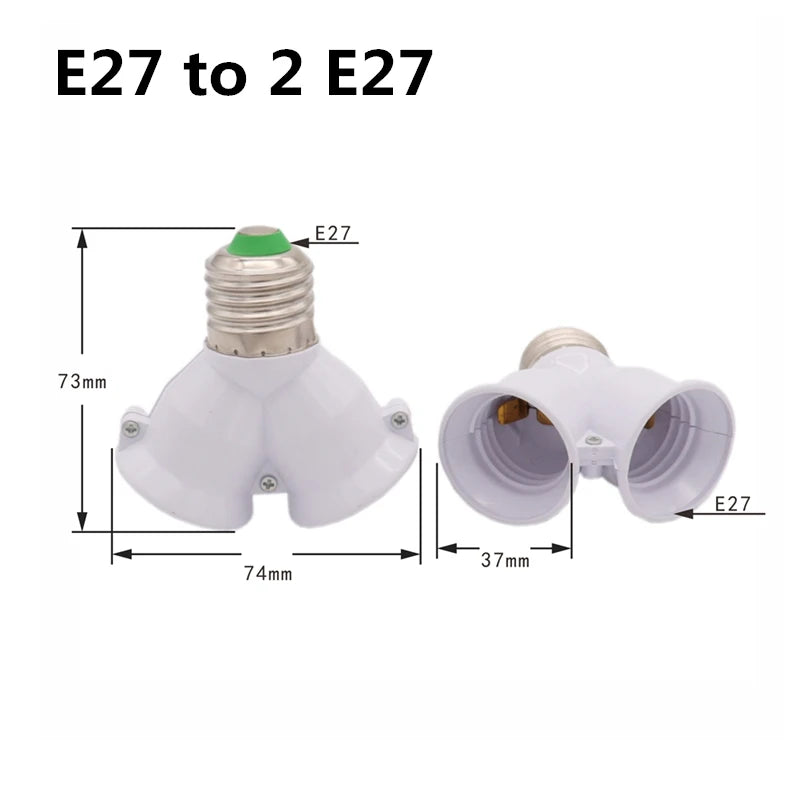 adaptateur culot E27 blanc moderne portable 65mm 95mm 197mm fixé adhésif certifié ccc cenele