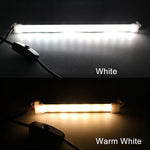 ruban led blanc moderne 35cm 1m cable usb interrupteur