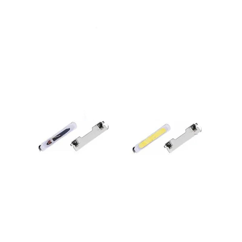 lampe torche moderne blanc fixée 20mA LED ROHS opaque sans marque