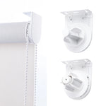 rideau chaînettes blanc moderne clips 3m 4m 5m opacité tissu finement tissé