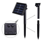 guirlande lumineuse solaire 10 led 20 led 30 led multicolore moderneextérieur vacances jardin bleu