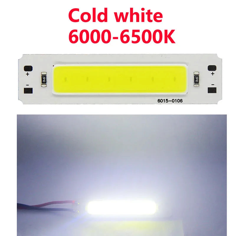 lampe led barre blanc froid jaune moderne 60mm 40mm connecteurs électrique