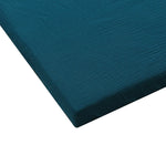 drap housse berceau coton rose bleu marine rayures horizontales simple doux maternité