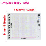 plaque led 100w 50w 30w 20w 10w ac220v blanc matrice diodes modernes
