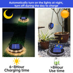 Lampe solaire extérieure 8LED moderne imperméable ip65 noir bleu blanc jardin decoration led tranche