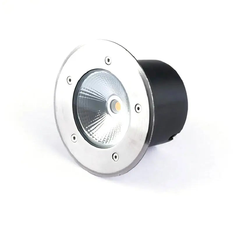 Spot LED argent noir ip68 étanche moderne grille refroidissement câble inclusextérieururgence