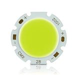 source lumineuse led blanc chaud 3000k blanc pur 6000k rond lisse moderne 3w 5w