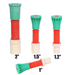 tuyau d'incendie polyester haute pression blanc lignes rouges bleues 5m 10m 20m adaptateurs