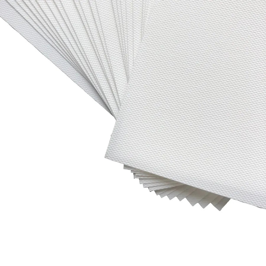 toile polyester imprimante jet d'encre blanc tissée mat adhésive A4 moderne photo papier