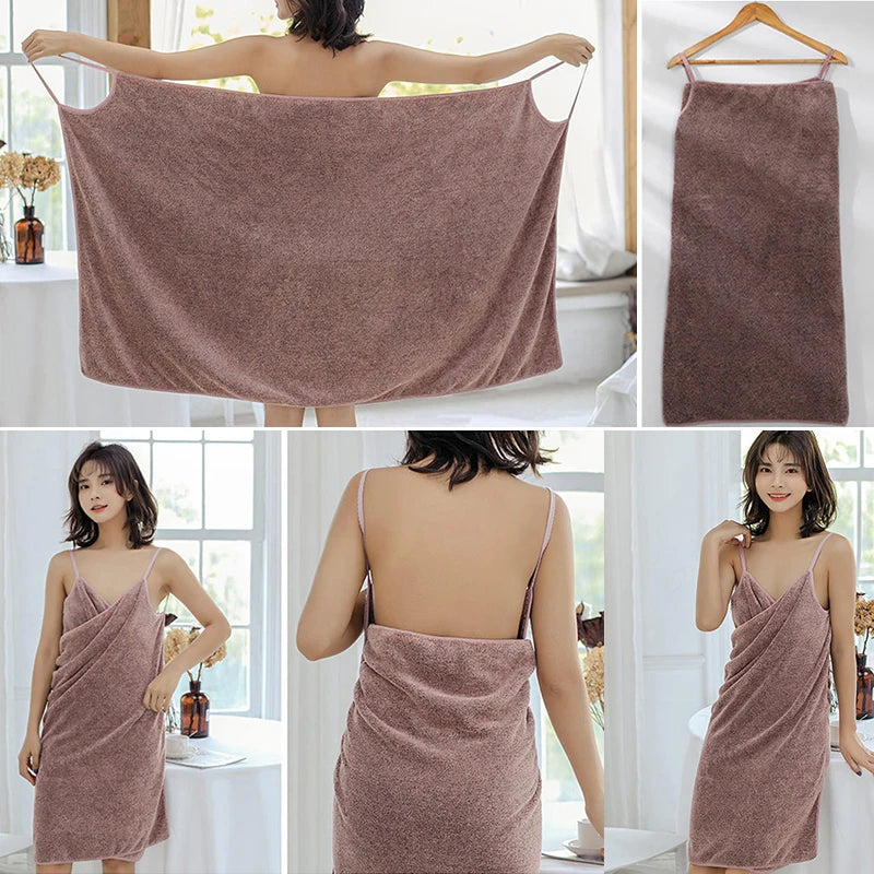 serviette bain microfibre absorbante marron clair moderne 75x150cm douce lavable machine simple opacité