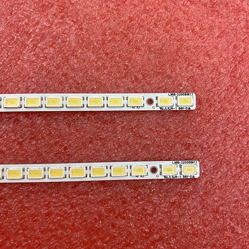bande led blanche mat moderne clips bouton poussoir sans cable aluminium télévision