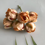 bouquet artificiel fleurs décoration maison jardin mariage rose blanche beige rouge violet jaune