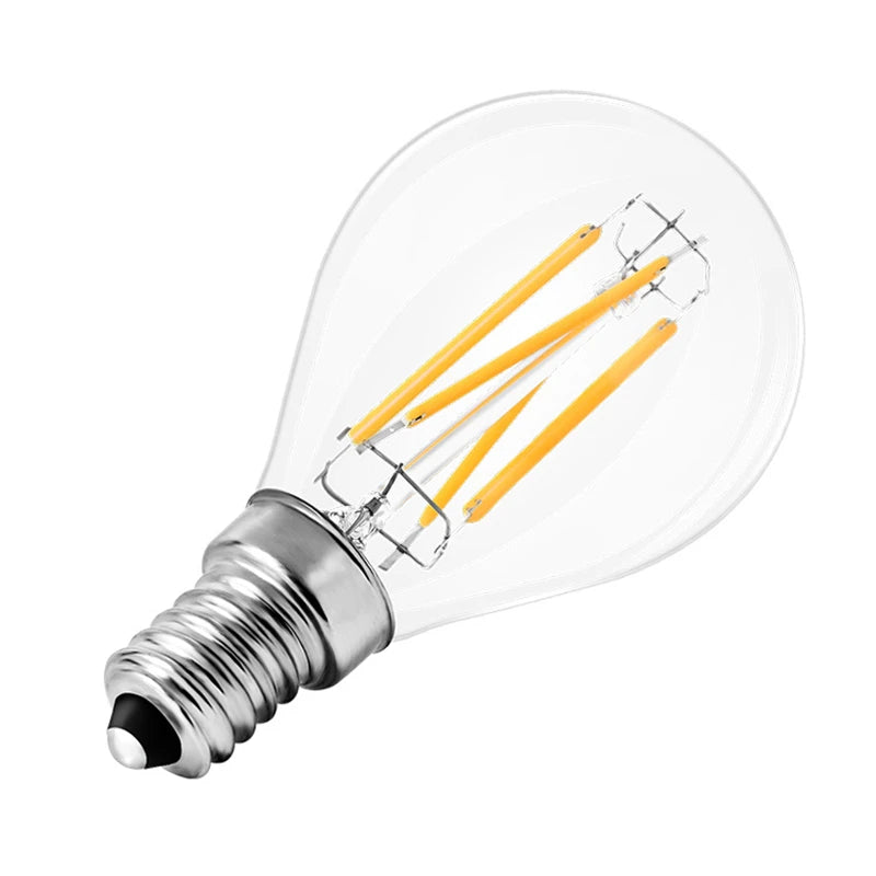 ampoule led filament doré e27 6500k 50000h transparent classique 999lm 2700k vintage 12w 220v