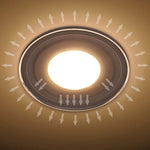ampoule led spot blanc moderne grille perforations adhésif 3w 5w 7w 9w 6000k 3000k