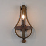 chandelier rustique bois marron vieilli 12 lumières suspension industrielle