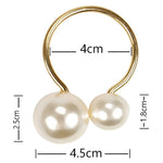 Ronds de serviette en perles dans différentes couleurs disponibles