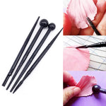 pinceaux outils modelage pâte modeler pâtisserie décoration gâteau plastique couleur assortie