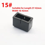 pieds chaise silicone antidérapants protection sol moderne noirs rond carré